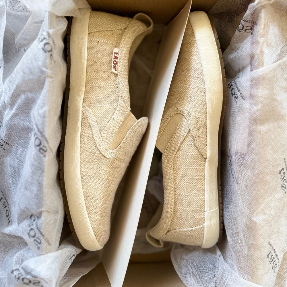 Taos Footwear Natural Hemp Dandy Shoes - Picture 3 of 6